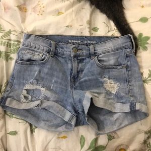 Old navy boyfriend jean short